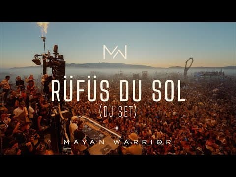 Rüfüs Du Sol DJ Set — Mayan Warrior, Burning Man 2024