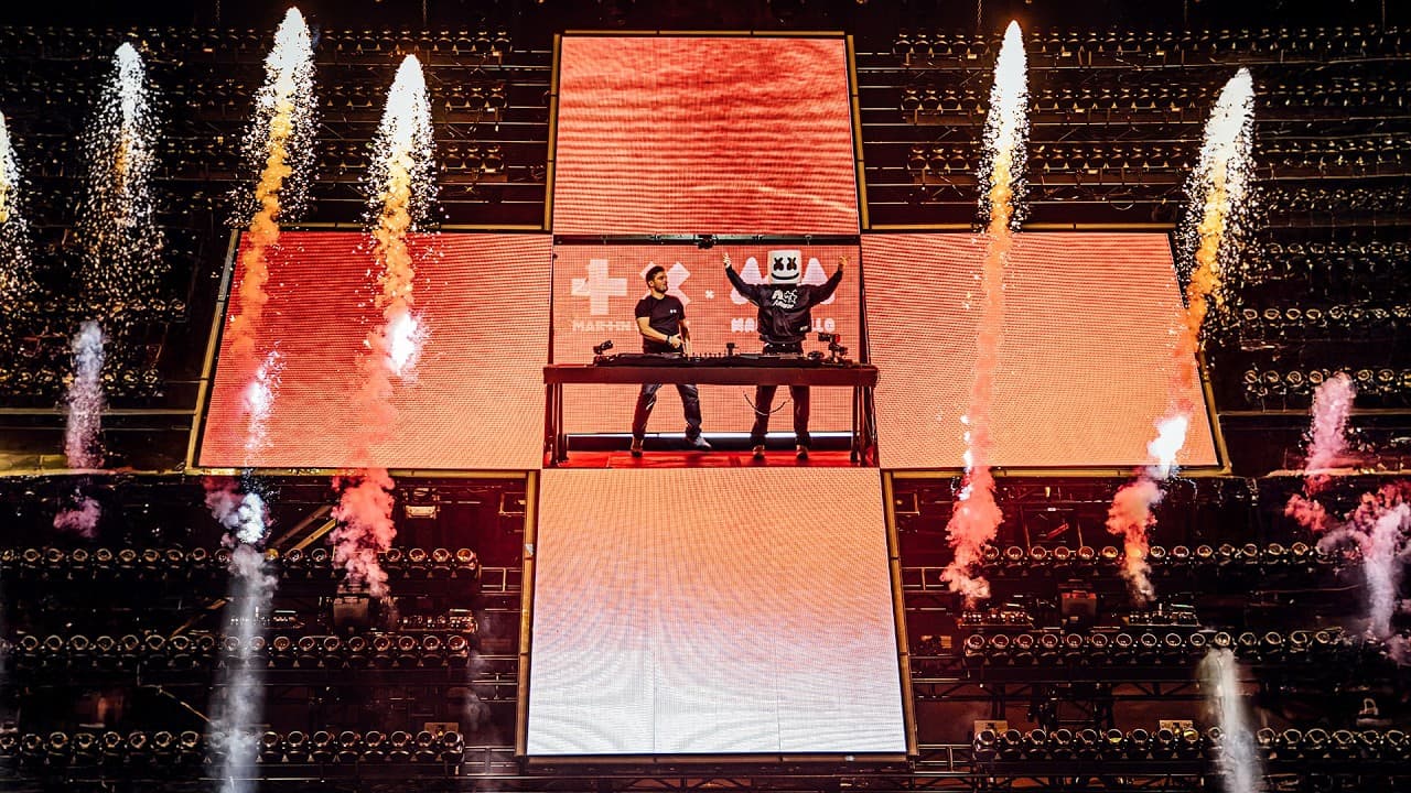 B2B Marshmello Live @ Red Rocks 2025