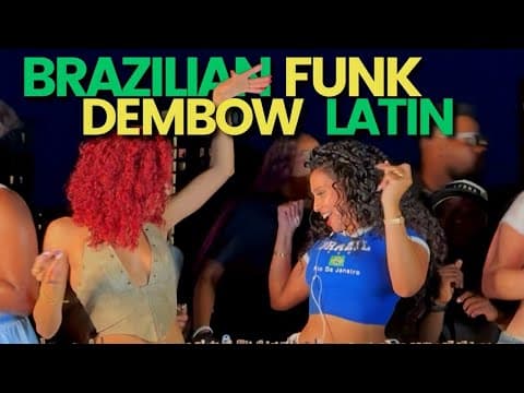Baile Funk & Dembow Party Mix 2025